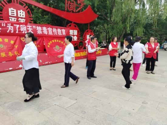 旭阳配资 河北阳原开展禁毒宣传活动